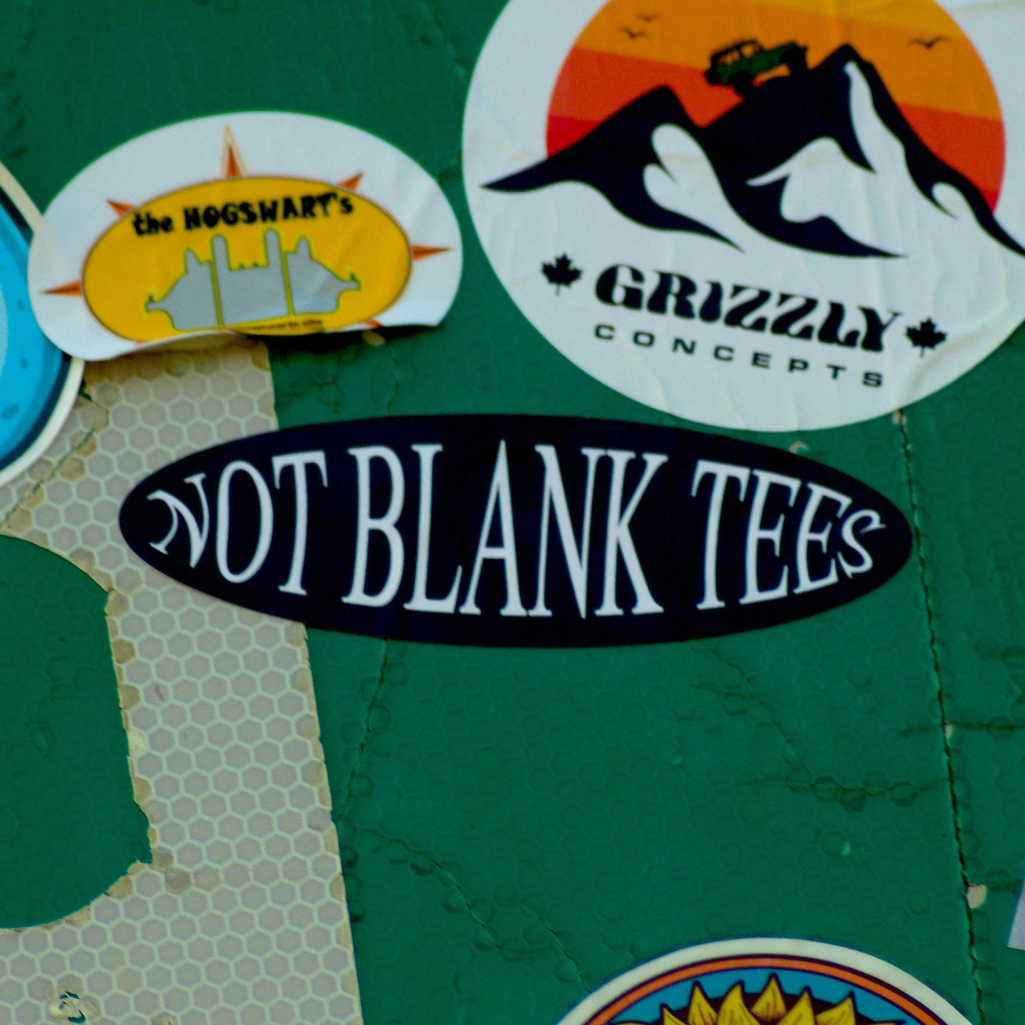 Not Blank Tees Logo Sticker