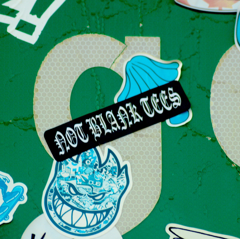 Not Blank Tees Sticker